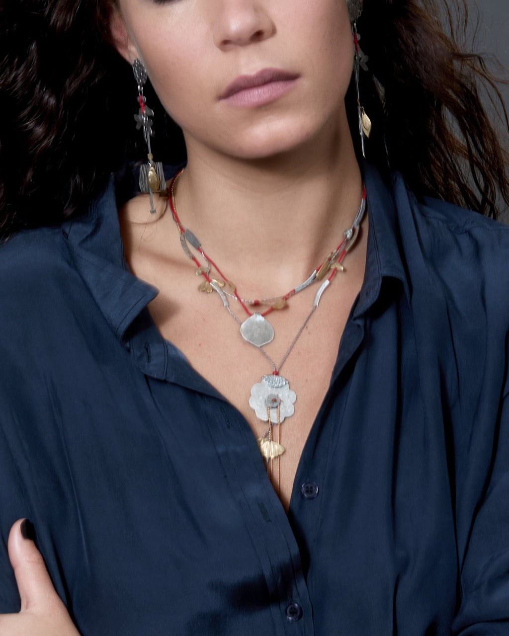 Indigo Necklace 3611