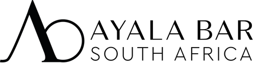Logo of Ayala Bar South Africa with stylized letter 'A' and text.