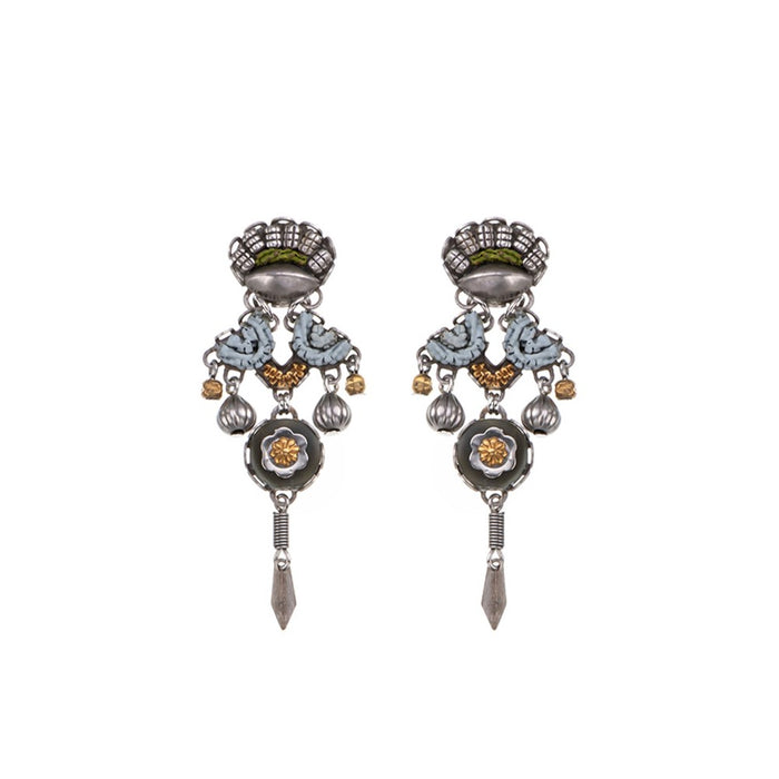 Indigo Earrings 2529